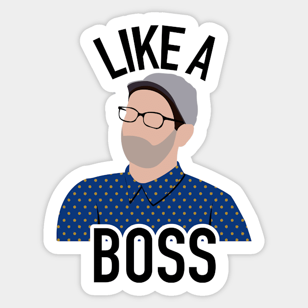 Impractical Jokers - Murr - Like a Boss Sticker by LuisP96